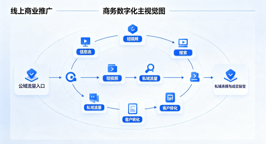 利州区线上商业推广怎么做？全域流量闭环搭建与低成本转化实战指南