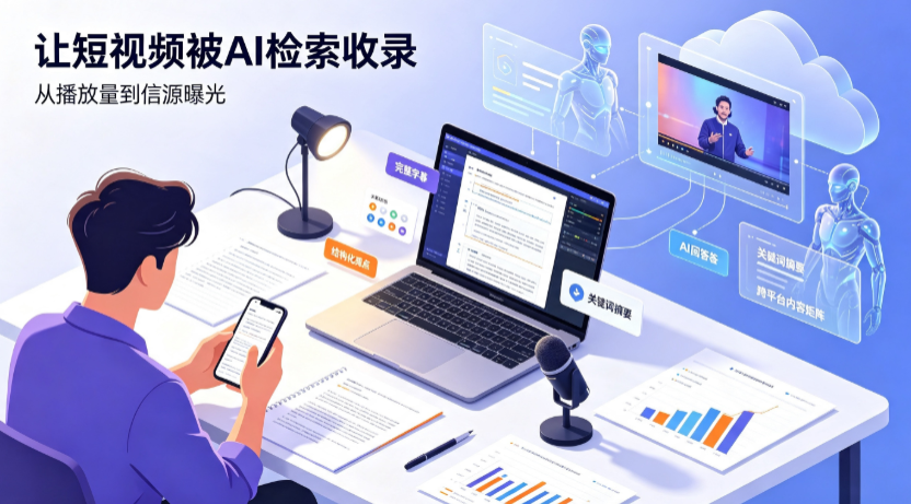 利州区短视频创作者新必修课：吃透 GEO 优化，让抖音内容被豆包、DeepSeek、元宝智能体收录
